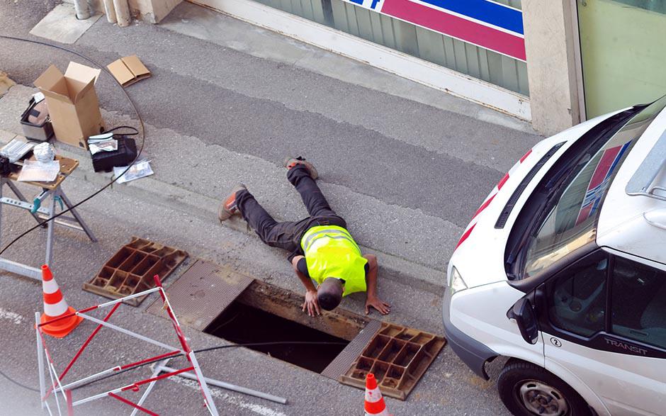 canalisation évier bouchée Paris 20